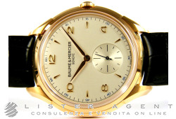 BAUME & MERCIER Clifton in oro rosa 18Kt Car. Man. Ref. M0A10060. NUOVO!