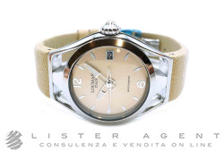 LOCMAN Montecristo Lady in acciaio e titanio Beige Ref. 052A01A-00CINKFJ. NUOVO!