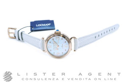 LOCMAN Amo in acciaio placcato oro rosa e titanio Madreperla Ref. 0701R14R-RGMWRGPW. NUOVO!