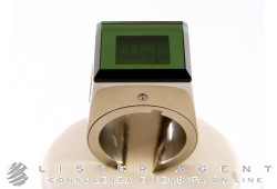 FOSSIL by Starck orologio anello Verde Mis 7 Ref. PH3207. NUOVO!