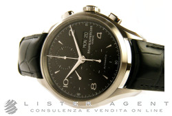 BAUME & MERCIER Clifton crono Day-Date in acciaio Nero AUT Ref. MOA10211. NUOVO!