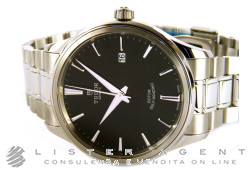 TUDOR Style in acciaio Nero AUT Ref. M12700-0002. NUOVO!