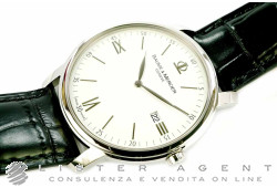 BAUME & MERCIER Classima in acciaio Bianco Ref. MOA10379. NUOVO!