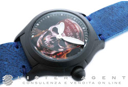 BOOBLE WATCH Pirata Limited Edition 350Pz in KITAN X TecnoPolimero rinforzato in fibra di vetro Pvd/Nero. NUOVO!