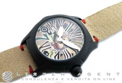 BOOBLE WATCH Military in KITAN X TecnoPolimero rinforzato in fibra di vetro Pvd/Nero. NUOVO!