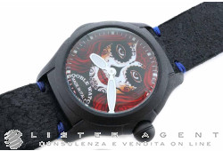 BOOBLE WATCH Santa Muerte Limited Edition 350Pz in KITAN X TecnoPolimero rinforzato in fibra di vetro Pvd/Nero. NUOVO!