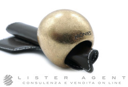 MONIES anello in legno e foglia oro Misura L Ref. AN7785PG. NUOVO!