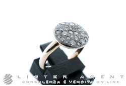 POMELLATO anello Sabbia in oro rosa 18Kt e diamanti brown ct 0,68 Mis 14 Ref. AB204O7BR. NUOVO!