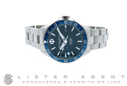 BAUME & MERCIER Clifton Club GMT Automatico in acciaio Nero AUT Ref. MOA10487. NUOVO!
