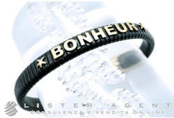 BRACCIALE Bonheur in argento 925 Pvd e placcato oro giallo Ref. BR245. NUOVO!