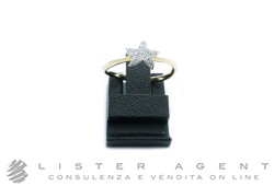 DODO by Pomellato anello Mini Stellina Prezioso in oro giallo 18Kt con diamanti ct 0.08 Mis 10 Ref. DAC0012_STARX_DB0OG. NUOVO!