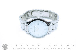 BAUME & MERCIER Classima 10526 in acciaio Bianco Ref. M0A10526. NUOVO!