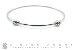 DODO by Pomellato bracciale bangle Nodo in argento 925 Ref. DBC0005_KNOT0_000AG. NUOVO!