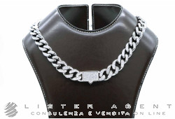 CHIARA FERRAGNI collana Chain in metallo e zirconi Ref. J19AUW13. NUOVA!