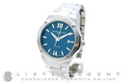 BAUME & MERCIER Riviera 10620 automatico in acciaio Blu AUT Ref. M0A010620. NUOVO!