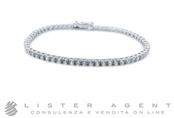 ULTIMA EDIZIONE bracciale Tennis in argento 925 e zirconi cm 18 Ref. BA01413. NUOVO!