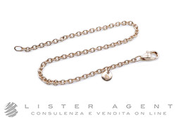 DODO by Pomellato bracciale Essentials in oro rosa 9Kt Ref. DBB2000_CHAIN_0009R. NUOVO!