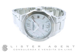BAUME & MERCIER Riviera 10729 in acciaio e diamanti Madreperla Ref. M0A10729. NUOVO!