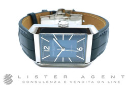 BAUME & MERCIER Hampton 10732 automatico in acciaio Blu AUT Ref. M0A10732. NUOVO!