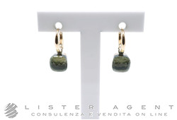 POMELLATO orecchini Nudo Petit in oro rosa e bianco 18Kt con prasiolite Ref. POB2010_O6000_000PA. NUOVI!