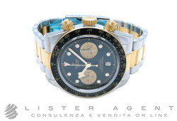 TUDOR Black Bay Chrono S&G automatico in acciaio bicolore Nero AUT Ref. M79363N-0001. NUOVO!