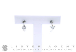 CHIARA FERRAGNI orecchini cerchietto  con Cuore in argento 925 e zirconi Ref. J19AXD04. NUOVI!