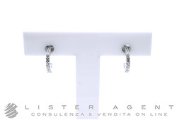 CHIARA FERRAGNI orecchini mini Cerchietto in argento 925 e zirconi Ref. J19AXD09. NUOVI!
