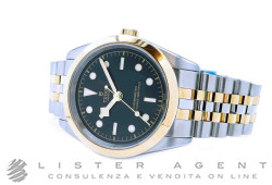 TUDOR Black Bay 41 S&G automatico in acciaio e oro giallo 18Kt Nero AUT Ref. M79683-0001. NUOVO!