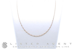 DODO collana torchon Essentials in oro rosa 9Kt Ref. DCC2013_ESSEN_0009R. NUOVA!