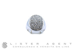 ULTIMA EDIZIONE anello in argento 925 con zirconi Misura 7 Ref. 2407. NUOVO!