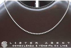 DODO collana Bollicine in argento 925 cm 50 Ref. DG/AG/50/1. NUOVO!