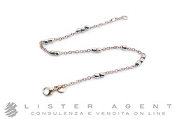 DODO bracciale Mini Granelli in oro rosa 9Kt e argento 925 Ref. DBC4000-GRANX-0009A. NUOVO!