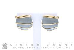 VHERNIER orecchini Ardis in alluminio e oro rosa 18Kt Ref. 001802B-100. NUOVI!