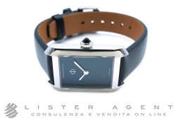BAUME & MERCIER orologio Hampton 10760 in acciaio quadrante Nero Ref. 10760. NUOVO!