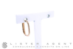 DODO orecchino singolo Hoop Essentials Ovale in oro rosa 9Kt Ref. DHC4000_ESSEN_0009R. NUOVO!