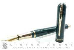 PINEIDER penna stilografica Avatar Anniversary 250 anni in ultraresina Verde e metallo placcato oro Ref. 301F374. NUOVA!