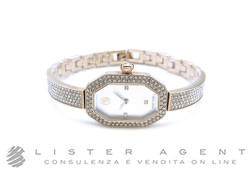 SWAROVSKI orologio Dextera Bangle in metallo PVD champagme e cristalli Argenté Ref. 5672987. NUOVO!