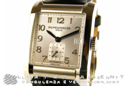 BAUME & MERCIER Hampton in acciaio Argenté AUT Ref. MOA10026. NUOVO!