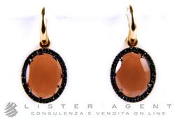 POMELLATO orecchini Colpo di Fulmine in oro rosa 18Kt con zaffiri e granato Ref. OB30707OGZF. NUOVI!