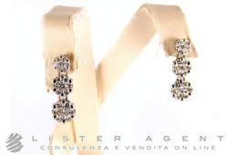 Orecchini in oro bianco 18kt diamanti ct 1,47 Ref. 16BF. NUOVI!