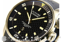 GLYCINE Lagunare LCC 1000 in acciaio Blu notte AUT Ref. 3844-18-D8. NUOVO!