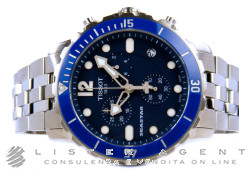 TISSOT Seastar crono in acciaio Blu Ref. T0664171104700. NUOVO!