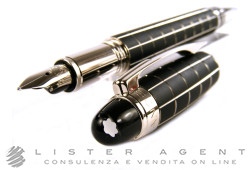 MONTBLANC penna stilografica Starwalker in acciaio e caucciù Ref. 8854. NUOVA!