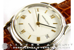 HAMILTON Solo tempo in acciaio Bianco AUT Ref. 6235.