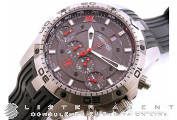 EBERHARD Chrono4 Gent 10 Ans de Crono4 Limited Edition in titanio Grigio AUT Ref. 37061CU. NUOVO!