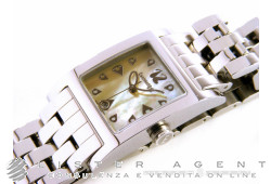 EBERHARD Gingi Date in acciaio Madreperla Ref. 61007CA2. NUOVO!