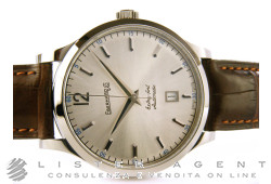 EBERHARD Extra-Fort in acciaio Argenté AUT Ref. 41029CP. NUOVO!