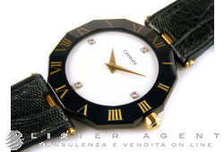 CENTURY solo tempo Medium in acciaio bicolore Bianco con diamanti Ref. 616.5.G.56.10.13. NUOVO! -60%