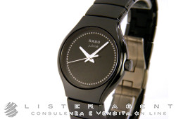RADO Diastar lady Jubilé in ceramica Nero e diamanti Ref. R27655732. NUOVO!