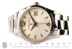 HAMILTON Jazzmaster Lady Quartz in acciaio Argenté Ref. H32351115. NUOVO!